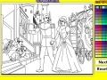 Spēle Cinderella Online Coloring Game