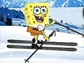 Spēle Sponge Bob skiing