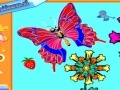 Spēle Coloring Picture Butterfly