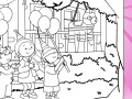 Spēle Caillou Online Coloring Game