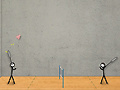 Spēle Stick Figure Badminton