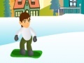 Spēle Ben 10 Snowboard Jumping