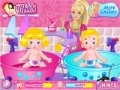 Spēle Barbie Twins Babysitter