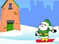Spēle Santa Snowboarding