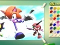 Spēle Sonic Coloring