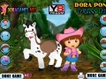 Spēle Dora Pony Dress Up Game