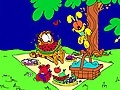 Spēle Garfield online coloring