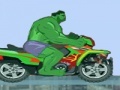 Spēle Hulk Super Bike Ride