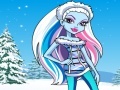 Spēle Monster High: Abbey Bominable Winter Style 