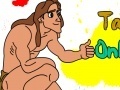 Spēle Tarzan Coloring