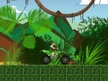 Spēle Ben 10 in the jungle on a motorcycle