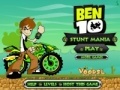 Spēle Ben 10 dirt bike remix