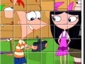 Spēle Phineas And Ferb Spin Puzzle