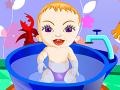 Spēle Sweet Baby Bathing