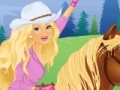 Spēle Barbie riding camp
