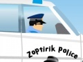 Spēle Zoptirik police jeep