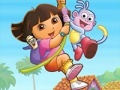Spēle Dora the Explorer - Collect the Flower