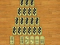 Spēle Put a solitaire from dominoes