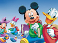 Spēle Mickey School Online Coloring