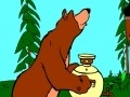 Spēle Masha and the Bear: The tea from a samovar
