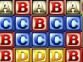 Spēle ABC Cubes