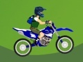 Spēle A trip on a motorcycle Ben 10
