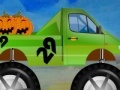Spēle Monster truck Halloween race