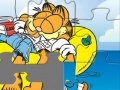 Spēle Garfield Puzzles