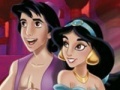 Spēle Puzzle mania Aladdin and Jasmine