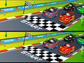 Spēle Racing Cartoon Differences