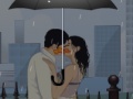 Spēle Kiss in the rain