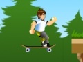 Spēle Ben 10 Skateboarding