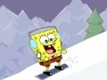 Spēle SpongeBob squarepants snowboarding in Switzerland