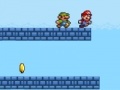 Spēle Super Mario bros. 2 star scramble rapidly fall