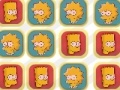 Spēle Bart and Lisa memory tiles
