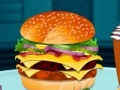 Spēle Double Cheese Burger Decoration