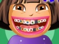 Spēle Dora at Dentist 
