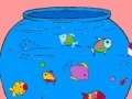 Spēle Little fishes in the aquarium coloring