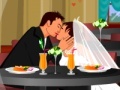 Spēle Dining table kissing