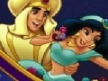 Spēle Aladdin sliding puzzle