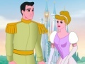 Spēle Princess Cinderella: Kissing Prince