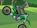 Spēle Ninja on a motorcycle