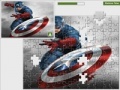 Spēle Captain America: jigsaw