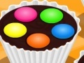 Spēle Muffins smarties on the top