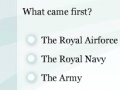Spēle The British Military Quiz!