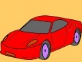 Spēle Best and fast car coloring