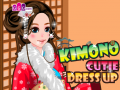Spēle Kimono Cutie Dress Up