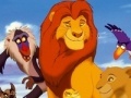 Spēle The Lion King - a family puzzle