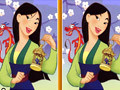 Spēle Mulan Spot The Difference