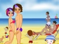 Spēle Emo: Beach Hangout Kiss